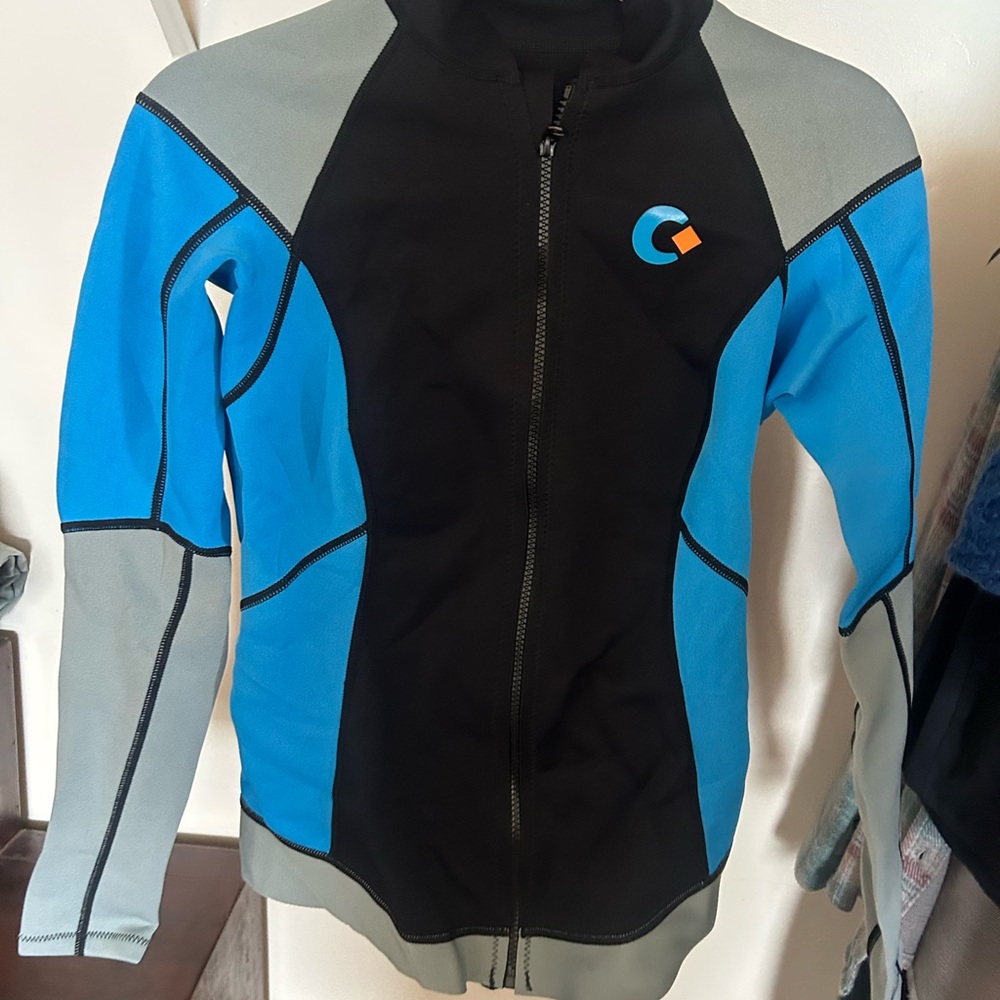 Kids Blue and Black Jacket